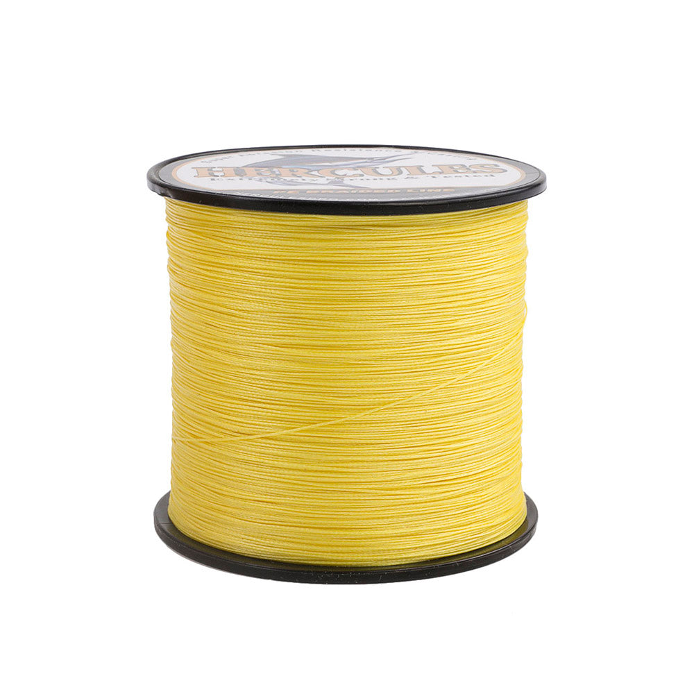 500M 547Yds Yellow 10lb-300lb HERCULES PE braid Fishing Line 8 Strands HERCULES