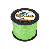 500M 547Yds Fluorescent Green 10lb-300lb HERCULES PE Braided Fishing Line 8 Strands HERCULES