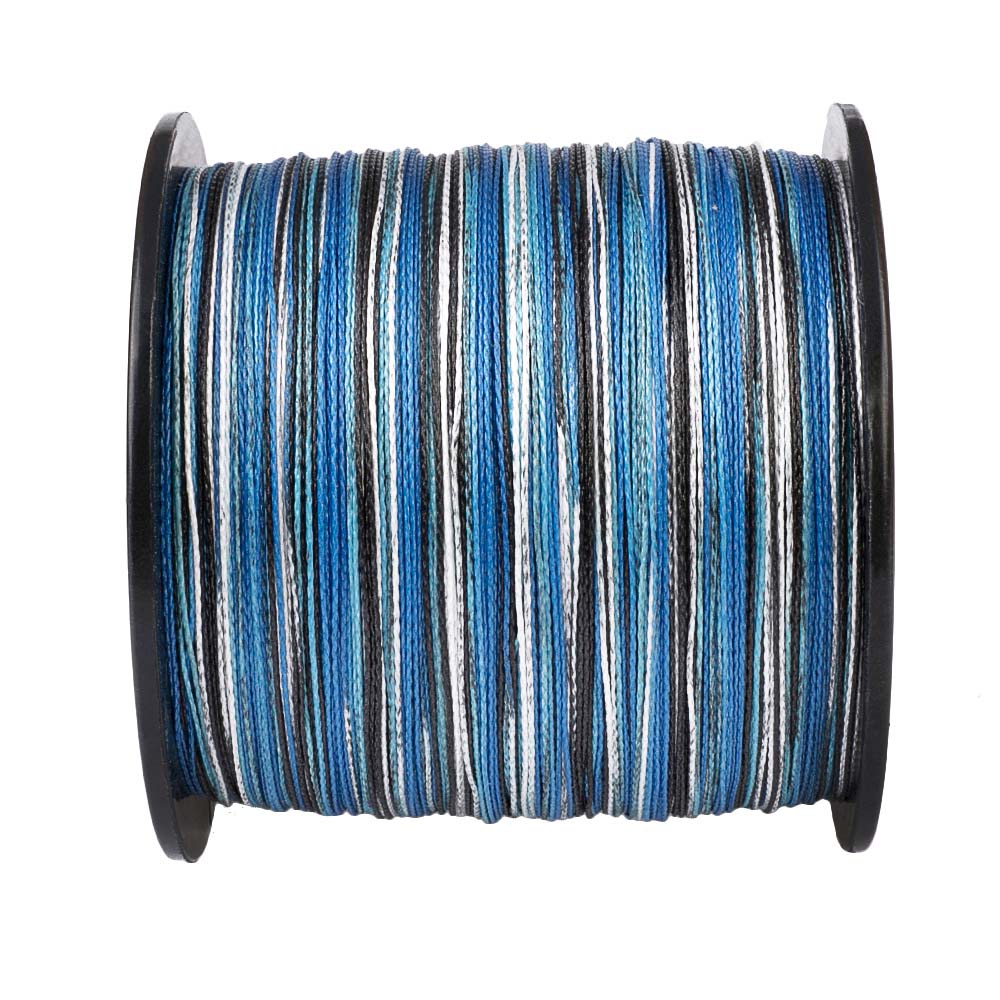 500M 547Yds Camo Blue 6lb-100lb HERCULES PE Braided Fishing Line 4 Strands HERCULES