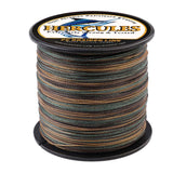 500M 547Yds Camouflage 6lb-100lb HERCULES PE Braid Fishing Line 4 Strands HERCULES