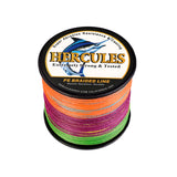 500M 547Yds Multicolor 6lb-100lb HERCULES PE Braid Fishing Line 4 Strands HERCULES