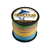 500M 547Yds Multicolor 10lb-300lb HERCULES PE Braided Fishing Line 8 Strands HERCULES