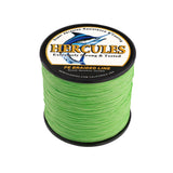 500M 547Yds Fluorescent Green 10lb-300lb HERCULES PE Braided Fishing Line 8 Strands HERCULES