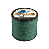 500M 547Yds Green 10lb-300lb HERCULES PE braid Fishing Line 8 Strands HERCULES