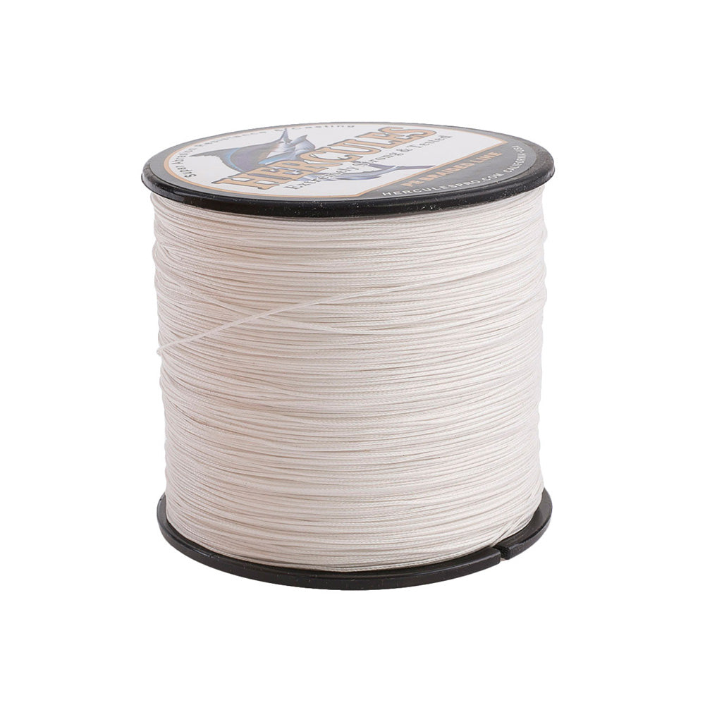 500M 547Yds White 10lb-300lb HERCULES PE Braided Fishing Line 8 Strands HERCULES