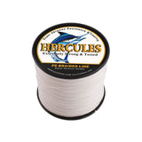 500M 547Yds White 10lb-300lb HERCULES PE Braided Fishing Line 8 Strands HERCULES