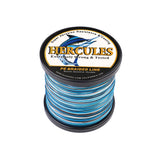 500M 547Yds Camo Blue 10lb-300lb HERCULES PE braid Fishing Line 8 Strands HERCULES