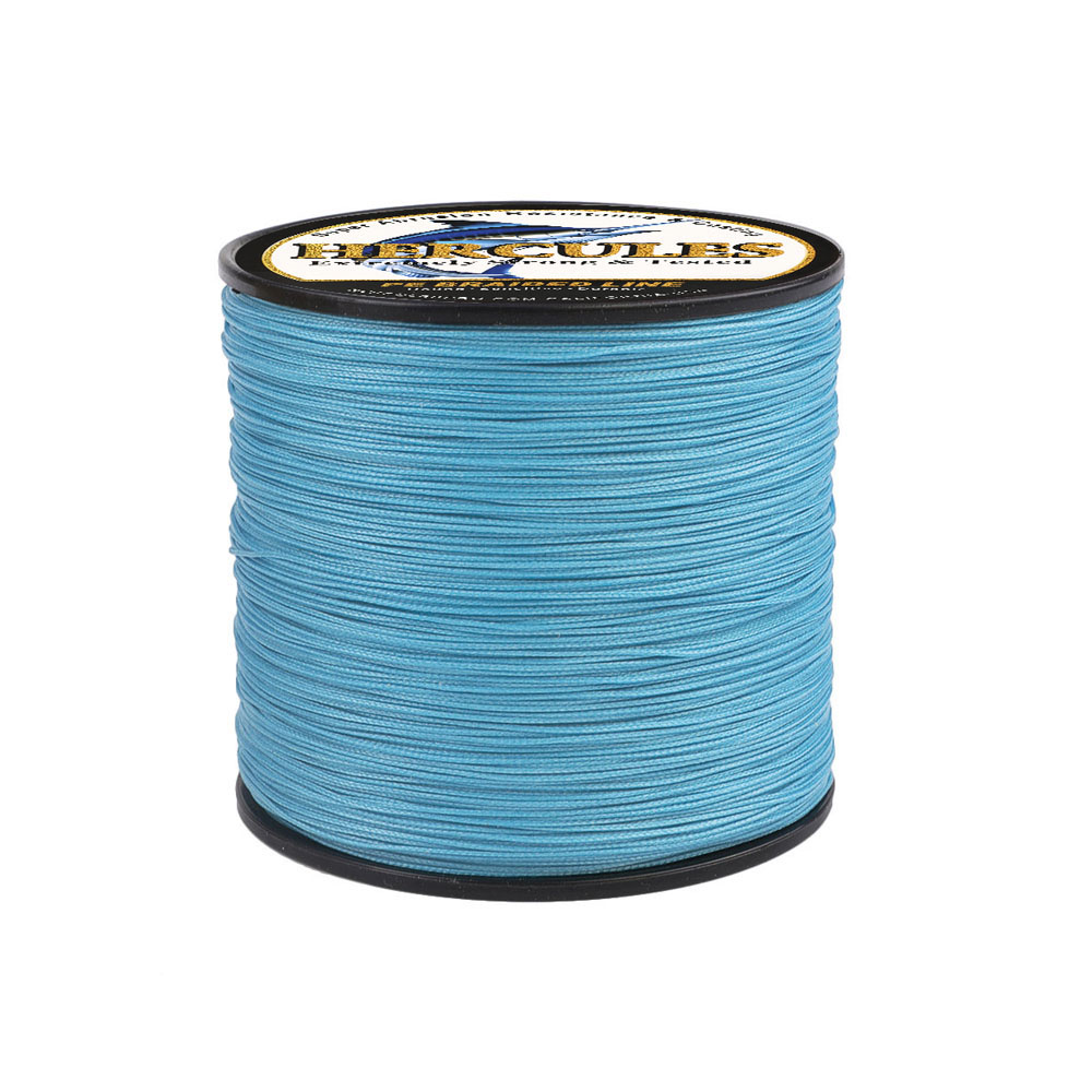 300M 328Yds Blue 10lb-300lb HERCULES PE braid Fishing Line 8 Strands HERCULES
