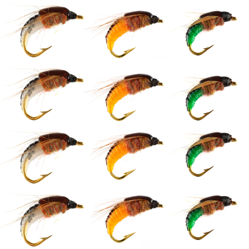 HERCULES Sturdy Realistic Nymph Scud Flies, Fly Fishing Lures, Wet Flies HERCULES SALE