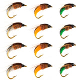 HERCULES Sturdy Realistic Nymph Scud Flies, Fly Fishing Lures, Wet Flies HERCULES SALE