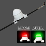HERCULES Waterproof Night Fishing Flash LED Light Smart Sensor Rod Tip Strike Alert Pack of 2 HERCULES SALE