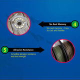 2000M 2187Yds Fluorescent Yellow 10lb-200lb HERCULES PE Braided Fishing Line 8 Strands HERCULES