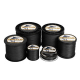 1000M 1094Yds Black 6lb-100lb HERCULES PE Braid Fishing Line 4 Strands HERCULES