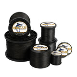 1500M 1640Yds Black 10lb-200lb HERCULES PE braid Fishing Line 8 Strands