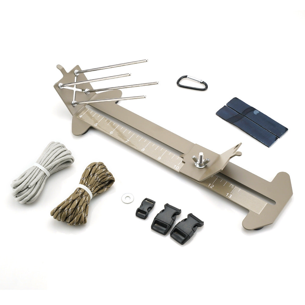 HERCULES Adjustable Paracord Jig, Monkey Fist Knot Maker, Paracord Tools HERCULES