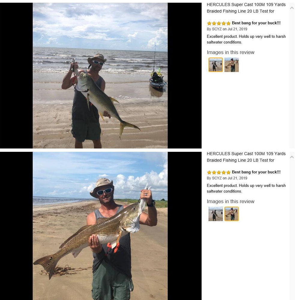 1500M 1640Yds Grey 10lb-200lb HERCULES PE Braided Fishing Line 8 Strands HERCULES