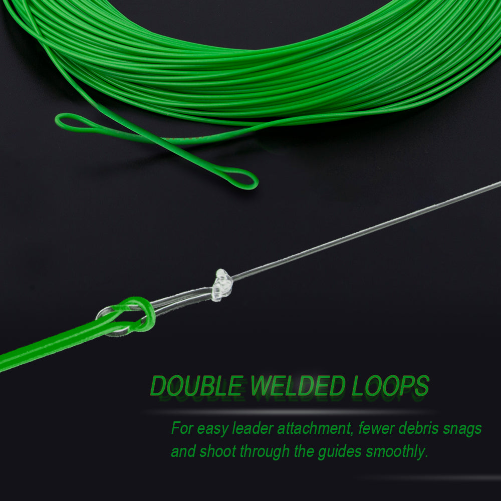 HERCULES Fly Fishing Line Floating WF Fly Line with Double Welded Loop HERCULES SALE