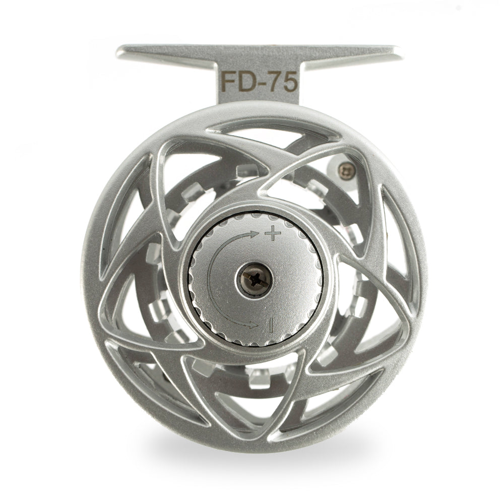 HERCULES Fly Fishing Reel with Push Button Release, Aluminum Alloy HERCULES