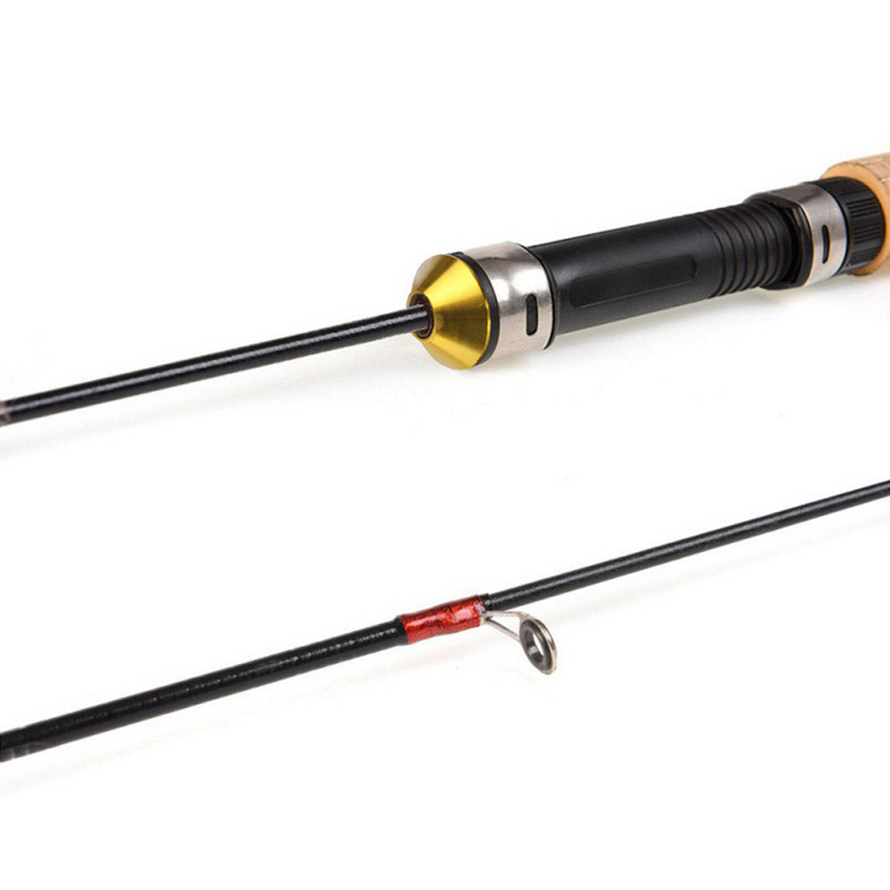 HERCULES Fishing Rod Fishing Tackle 60cm Telescopic Portable Carbon Fiber Fishing Pole Pesca Elastic Anti Slip HERCULES SALE