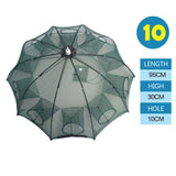 HERCULES Crawfish Trap, Crab Fish Trap, Foldable Fishing Bait Trap Cast Fish Net HERCULES