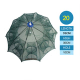 HERCULES Crawfish Trap, Crab Fish Trap, Foldable Fishing Bait Trap Cast Fish Net HERCULES