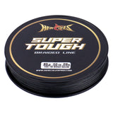 HERCULES SUPER TOUGH Black Braided Fishing Line HERCULES