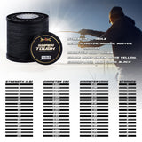HERCULES SUPER TOUGH Black Braided Fishing Line HERCULES