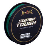 HERCULES SUPER TOUGH Moss Green Braided Fishing Line HERCULES