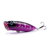 HERCULES Popper Fishing Lure 3D Eyes Wobbler Artificial Hard Bait 6PCS HERCULES SALE