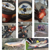 300M 328Yds Red 10lb-300lb HERCULES PE Braided Fishing Line 8 Strands HERCULES
