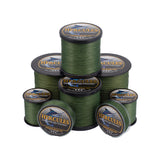 HERCULES No Fade Fishing Line Green 8 Strands PE Braided Fishing Line10LB-120LB HERCULES