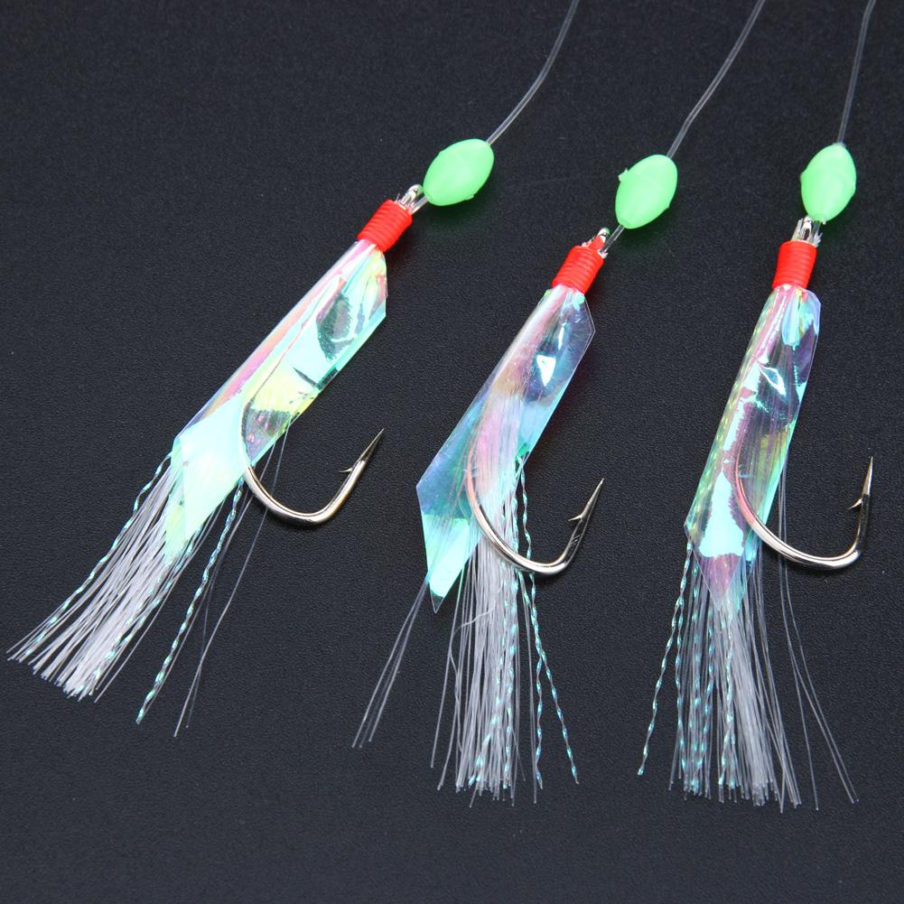 HERCULES SABIKI Lures Bait Feathers Rig Pollack Cod Freshwater Saltwater Fishing Hooks HERCULES SALE
