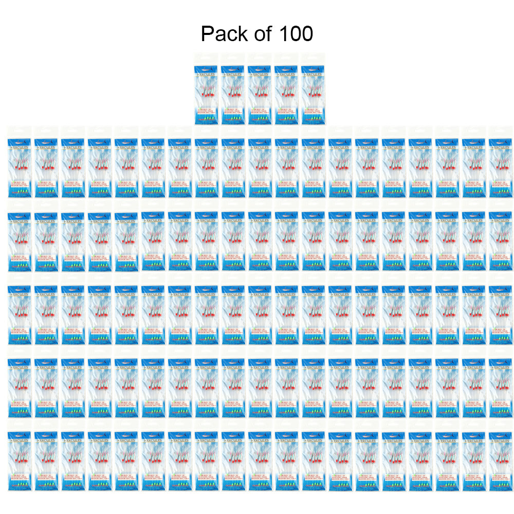 HERCULES SABIKI Lures Bait Feathers Rig Pollack Cod Freshwater Saltwater Fishing Hooks HERCULES SALE