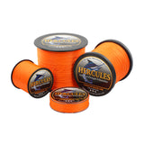 HERCULES No Fade Fishing Line Orange 8 Strands Strong PE Fishing Line 10LB-120LB Braided Fishing Lines