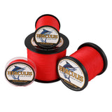 2000M 2187Yds Red 10lb-200lb HERCULES PE Braided Fishing Line 8 Strands HERCULES