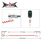 HERCULES M3LP Heavy Duty Fishing Lanyard Pack of 2(17.7”Plus×2) 4 Colors HERCULES SALE