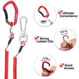 HERCULES M3LP Heavy Duty Fishing Lanyard Pack of 2(17.7”Plus×2) 4 Colors HERCULES SALE