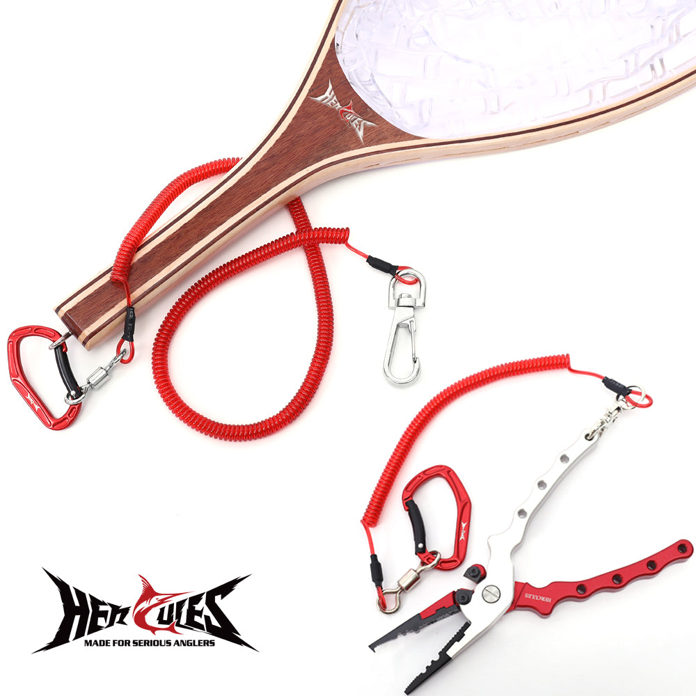 HERCULES M3LPS Heavy Duty Fishing Lanyard Pack of 2(17.7”Plus+ 5.9”) 4 Colors HERCULES SALE