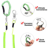 HERCULES M3S Heavy Duty Fishing Lanyard Pack of 2(5.9”×2) 4Colors HERCULES SALE
