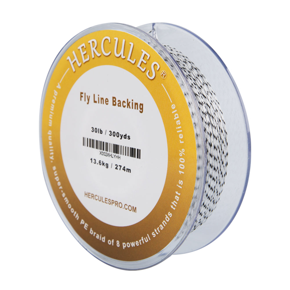 HERCULES Braided Fly Fishing Line Backing with Long-lasting Color HERCULES