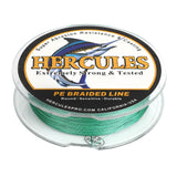 100M 109Yds Green 10lb-300lb HERCULES PE braid Fishing Line 8 Strands