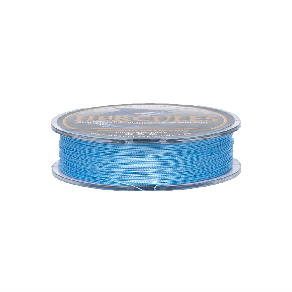 HERCULES No Fade Fishing Line Blue 4 Strands 6LB-100LB  PE Braided Fishing Line HERCULES
