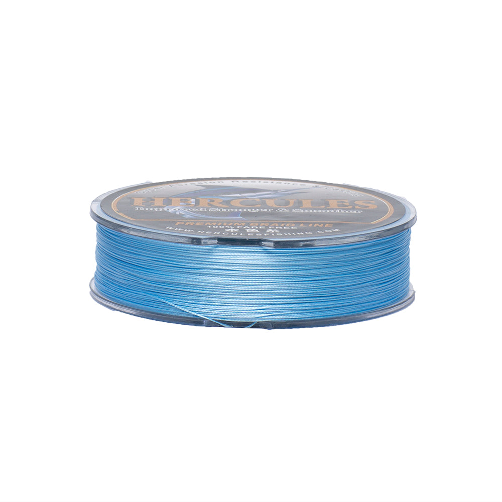 HERCULES No Fade Fishing Line Blue 8 Strands 10LB-120LB PE Braided Fishing Line HERCULES