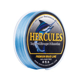 HERCULES No Fade Fishing Line Blue 8 Strands 10LB-120LB PE Braided Fishing Line HERCULES