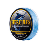 HERCULES No Fade Fishing Line Blue 8 Strands 10LB-120LB PE Braided Fishing Line HERCULES