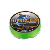 HERCULES No Fade Fishing Line Fluorescent Green 4 Strands 6LB-100LB PE Braided Fishing Line