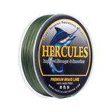 HERCULES No Fade Fishing Line Green 8 Strands PE Braided Fishing Line10LB-120LB HERCULES