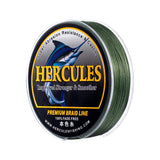 HERCULES No Fade Fishing Line Green 8 Strands PE Braided Fishing Line10LB-120LB HERCULES