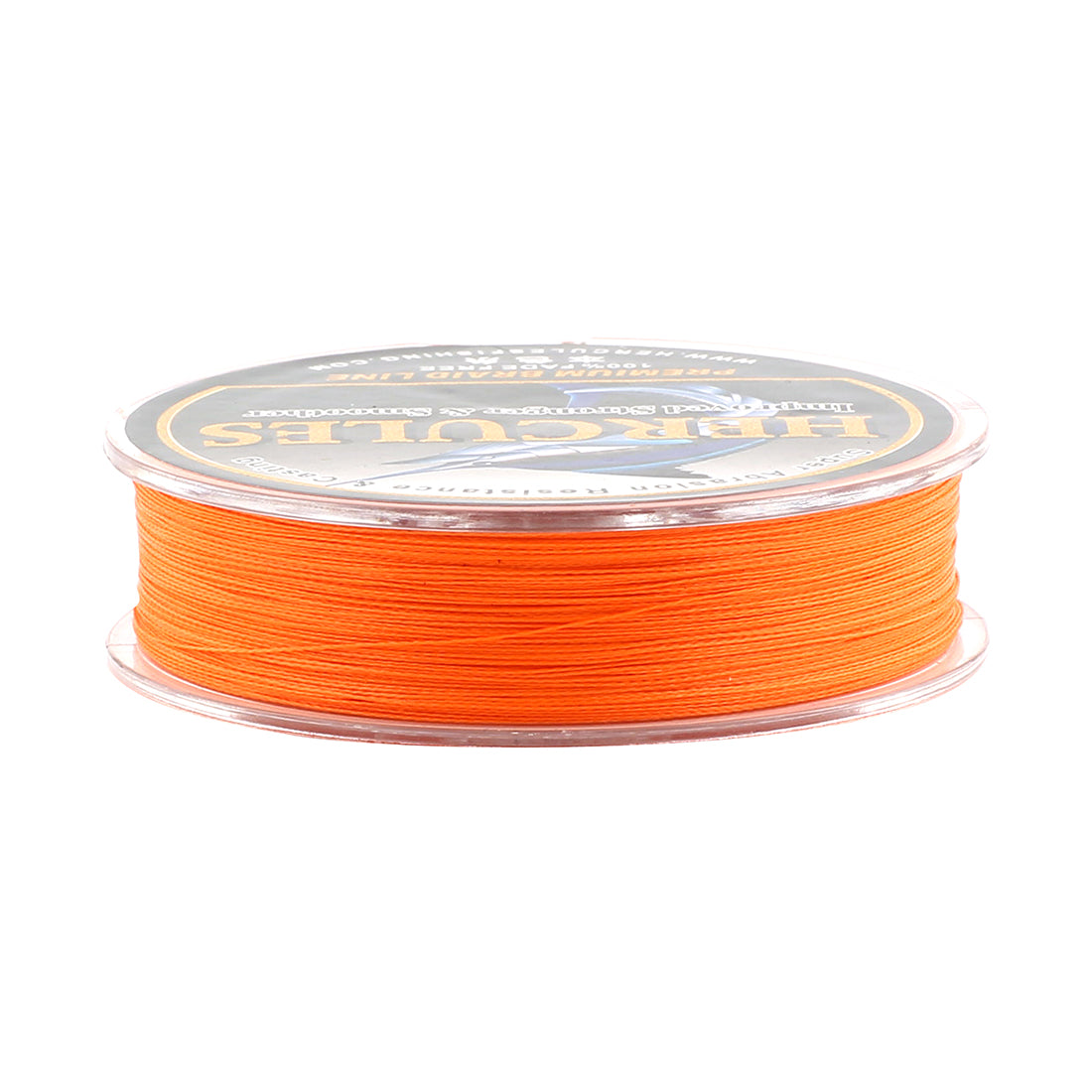 HERCULES No Fade Fishing Line Orange 4 Strands 6LB-100LB Super Strong PE Braided Fishing Line HERCULES