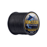 HERCULES No Fade Fishing Line Black 8 Strands 10LB-120LB PE Braided Fishing Line HERCULES